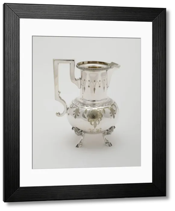 Framed Print : Cream Pot, part of Tea and Coffee Service, 1878. Creator: Rogers Smith and Company Framed Print : Cream Pot, part of Tea and Coffee Service, 1878. Creator: Rogers Smith and Company