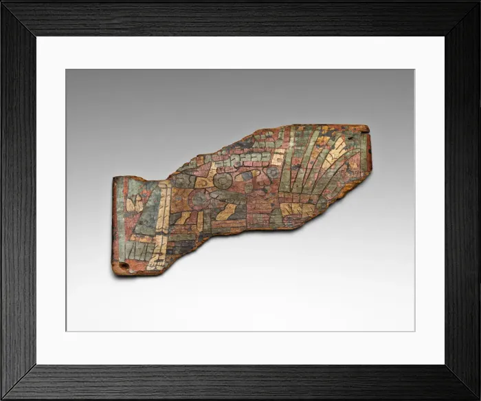Framed Print : Box Fragment, A. D. 300  /  750. Creator: Unknown