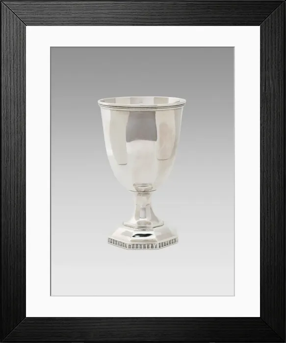 Framed Print : Goblet, 1852. Creator: William Gale & Son Framed Print : Goblet, 1852. Creator: William Gale & Son