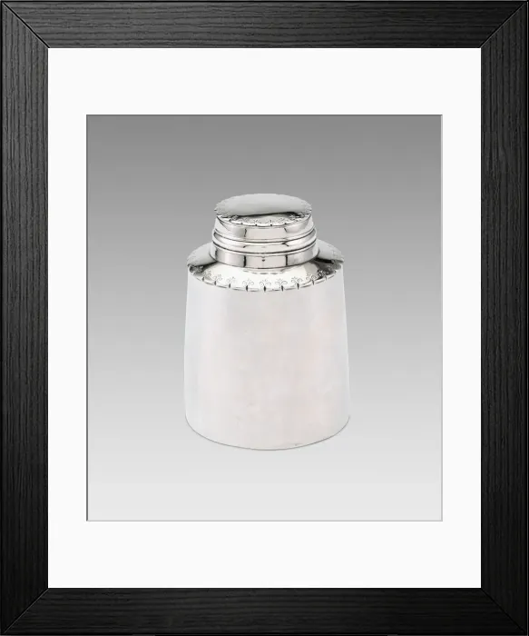 Framed Print : Tea Caddy, 1801 / 25. Creator: William Moulton Framed Print : Tea Caddy, 1801 / 25. Creator: William Moulton