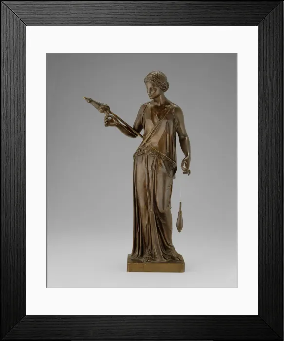 Framed Print : The Filatrice (The Spinner), 1850. Creator: Henry Kirke Brown Framed Print : The Filatrice (The Spinner), 1850. Creator: Henry Kirke Brown