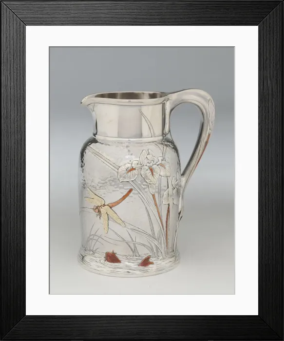 Framed Print : Pitcher, 1878. Creator: Tiffany & Co Framed Print : Pitcher, 1878. Creator: Tiffany & Co