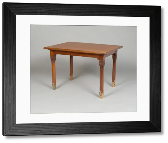 Framed Print : Table, 1885 / 95. Creator: Herter Brothers Framed Print : Table, 1885 / 95. Creator: Herter Brothers