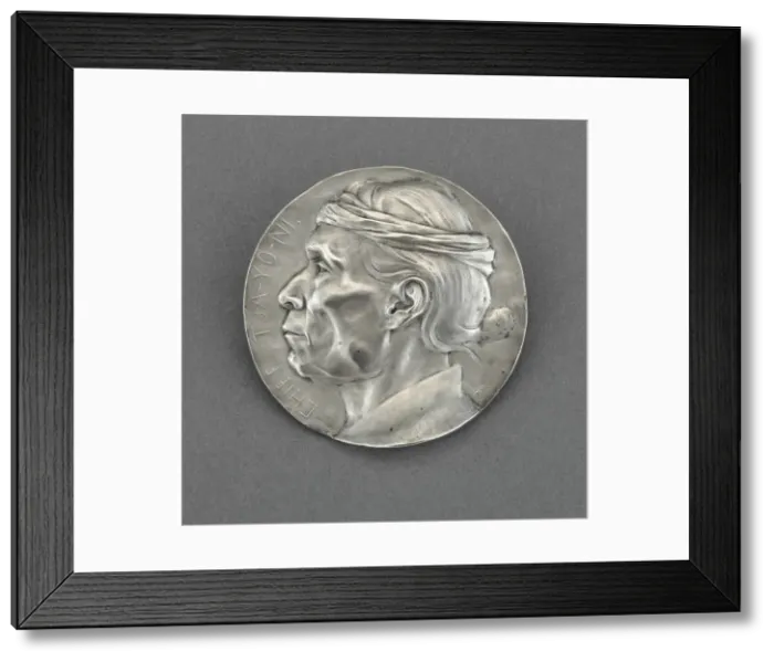 Framed Print : Chief Tja-Yo-Ni, 1904. Creator: Edward Warren Sawyer Framed Print : Chief Tja-Yo-Ni, 1904. Creator: Edward Warren Sawyer