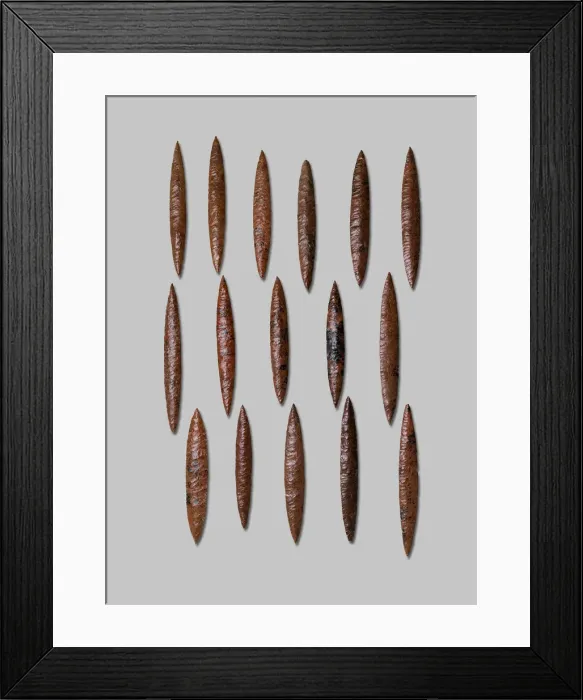 Framed Print : Ceremonial Blades, c. A. D. 100. Creator: Unknown Framed Print : Ceremonial Blades, c. A. D. 100. Creator: Unknown