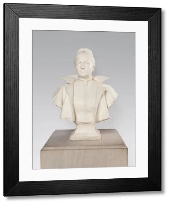 Framed Print : Bust of Mary Harris Thompson, M. D. 1902. Creator: Daniel Chester French Framed Print : Bust of Mary Harris Thompson, M. D. 1902. Creator: Daniel Chester French