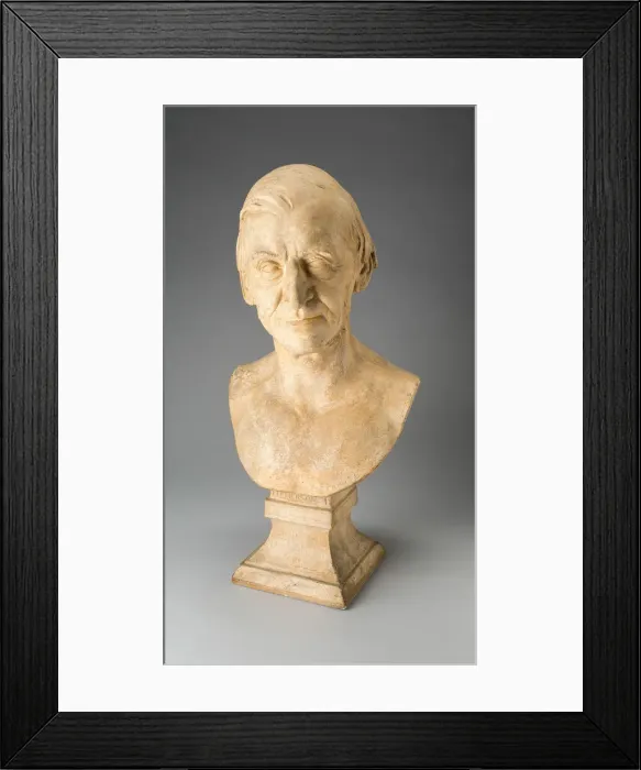 Framed Print : Ralph Waldo Emerson (1803-1882), modeled 1879. Creator: Daniel Chester French