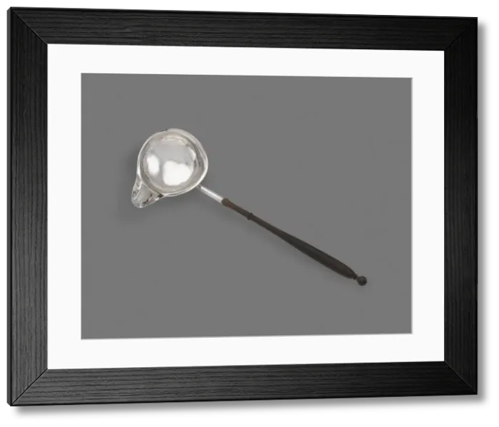 Framed Print : Toddy ladle, 1740 / 60. Creator: Daniel Dupuy Framed Print : Toddy ladle, 1740 / 60. Creator: Daniel Dupuy
