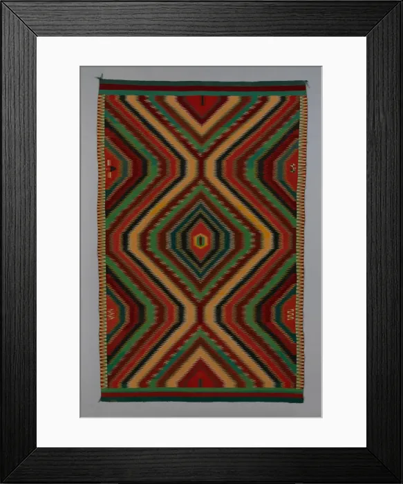 Framed Print : Blanket, New Mexico, 1880s / 90s. Creator: Unknown Framed Print : Blanket, New Mexico, 1880s / 90s. Creator: Unknown