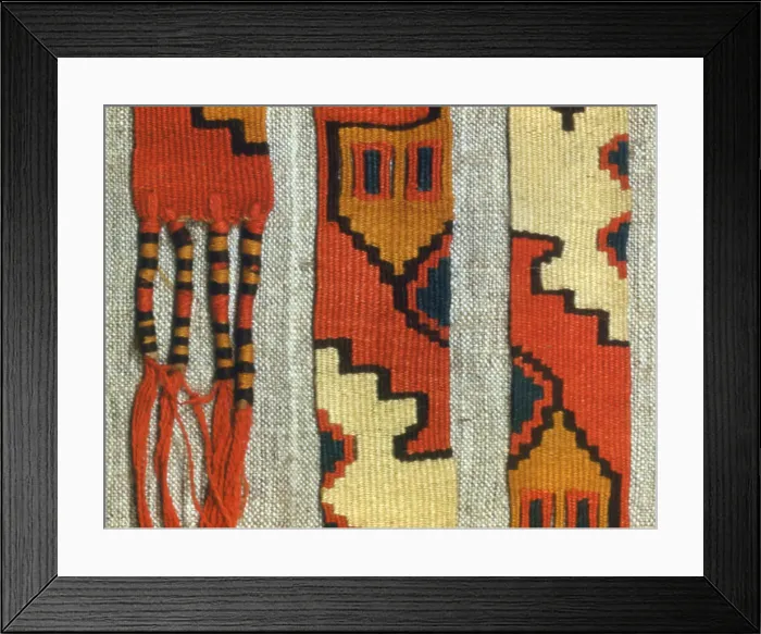 Framed Print : Band, Peru, A. D. 700 / 900. Creator: Unknown Framed Print : Band, Peru, A. D. 700 / 900. Creator: Unknown