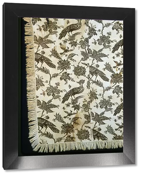 Panel (Furnishing Fabric), England, c. 1760  /  70. Creator: Bromley Hall