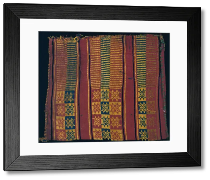 Framed Print : Bag, Peru, A. D. 1476 / 1532. Creator: Unknown Framed Print : Bag, Peru, A. D. 1476 / 1532. Creator: Unknown
