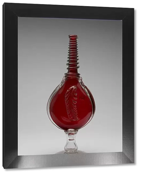 Bottle, 1840  /  60. Creator: Boston and Sandwich Glass Company