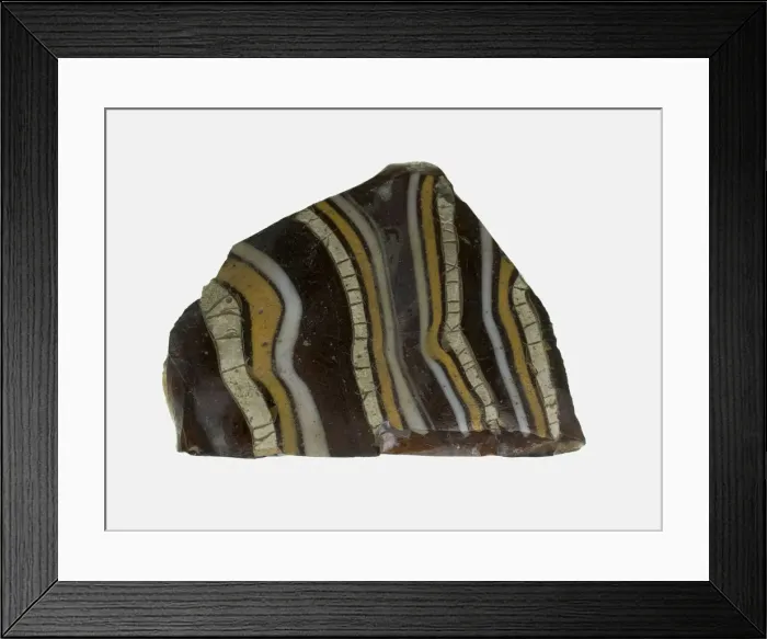 Framed Print : Fragment of a Bowl, 1st century BCE-1st century CE. Creator: Unknown Framed Print : Fragment of a Bowl, 1st century BCE-1st century CE. Creator: Unknown