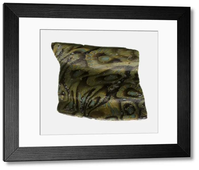 Framed Print : Fragment of a Bowl, 1st century BCE-1st century CE. Creator: Unknown Framed Print : Fragment of a Bowl, 1st century BCE-1st century CE. Creator: Unknown