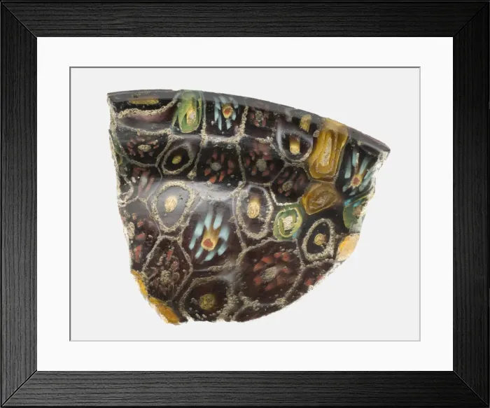 Framed Print : Fragment of a Cup, 1st century BCE-1st century CE. Creator: Unknown Framed Print : Fragment of a Cup, 1st century BCE-1st century CE. Creator: Unknown