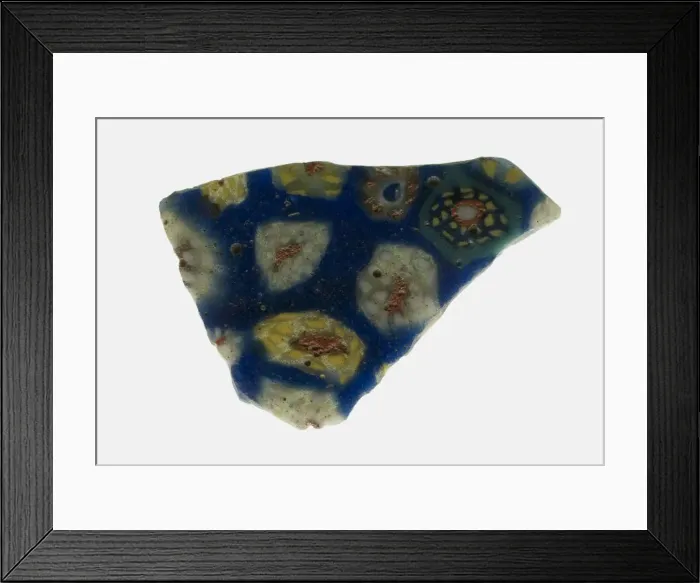 Framed Print : Fragment of a Plate, 1st century BCE-1st century CE. Creator: Unknown Framed Print : Fragment of a Plate, 1st century BCE-1st century CE. Creator: Unknown