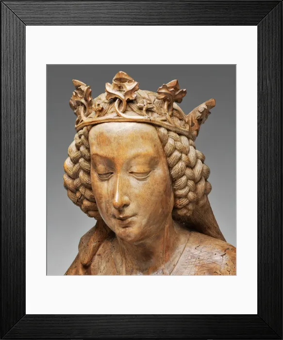 Framed Print : Reliquary Bust of Saint Margaret of Antioch, 1465 / 70. Creators: Nikolaus Gerhaert Framed Print : Reliquary Bust of Saint Margaret of Antioch, 1465 / 70. Creators: Nikolaus Gerhaert