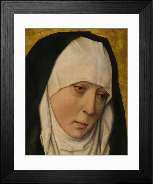 Framed Print : Mater Dolorosa (Sorrowing Virgin), 1480 / 1500. Creators: Dieric Bouts the Younger Framed Print : Mater Dolorosa (Sorrowing Virgin), 1480 / 1500. Creators: Dieric Bouts the Younger