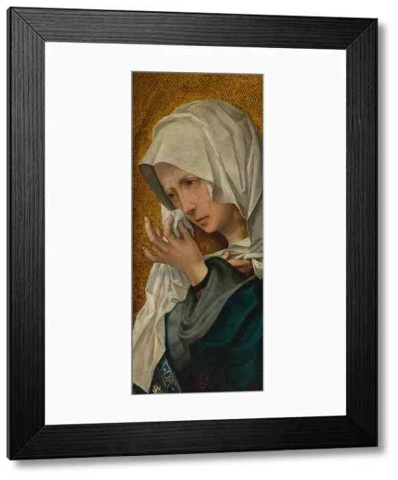 Framed Print : The Virgin and Saint John the Evangelist, c. 1520. Creators: Workshop of Jacob Cornelisz Framed Print : The Virgin and Saint John the Evangelist, c. 1520. Creators: Workshop of Jacob Cornelisz