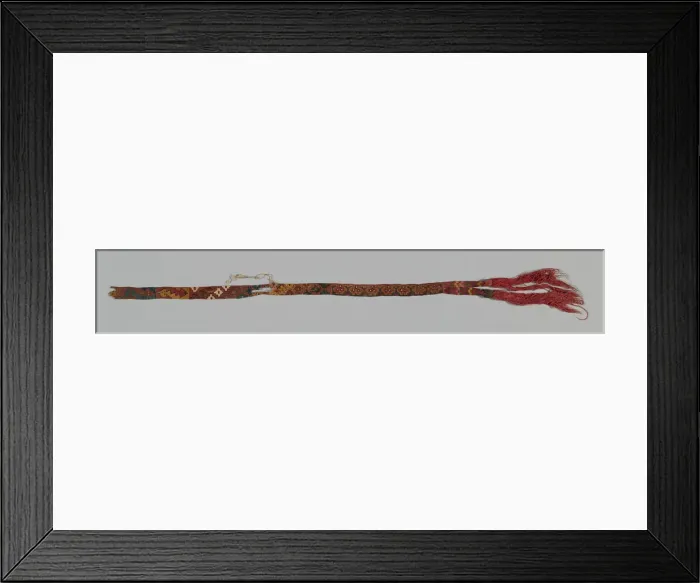 Framed Print : Fragment (Band), Peru, A. D. 500 / 1000. Creator: Unknown Framed Print : Fragment (Band), Peru, A. D. 500 / 1000. Creator: Unknown