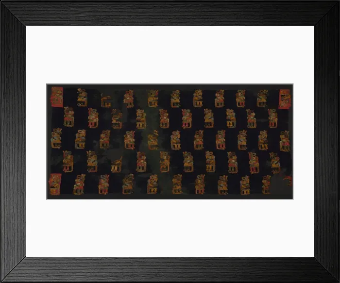 Framed Print : Mantle, Peru, 100 B. C. / A. D. 200. Creator: Unknown Framed Print : Mantle, Peru, 100 B. C. / A. D. 200. Creator: Unknown