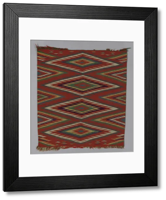Framed Print : Blanket, New Mexico, 1890s. Creator: Unknown Framed Print : Blanket, New Mexico, 1890s. Creator: Unknown