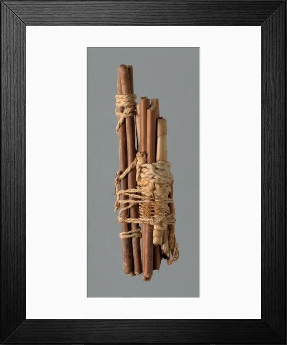 Framed Print : Shed Sticks (?), Peru, 1000 / 1476. Creator: Unknown Framed Print : Shed Sticks (?), Peru, 1000 / 1476. Creator: Unknown