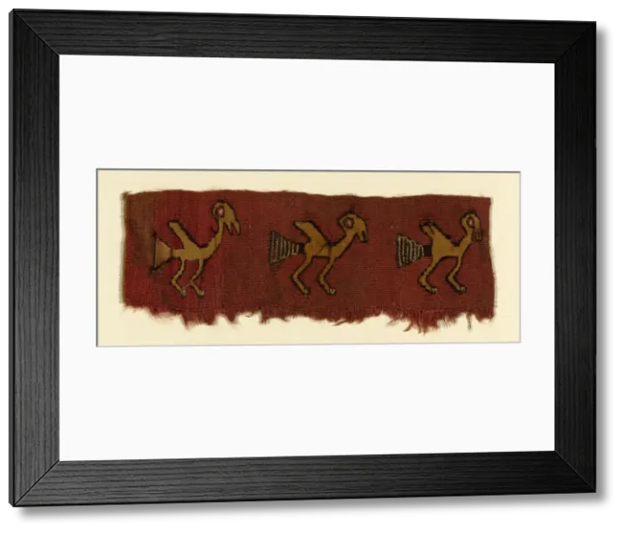 Framed Print : Fragment, Peru. Creator: Unknown Framed Print : Fragment, Peru. Creator: Unknown