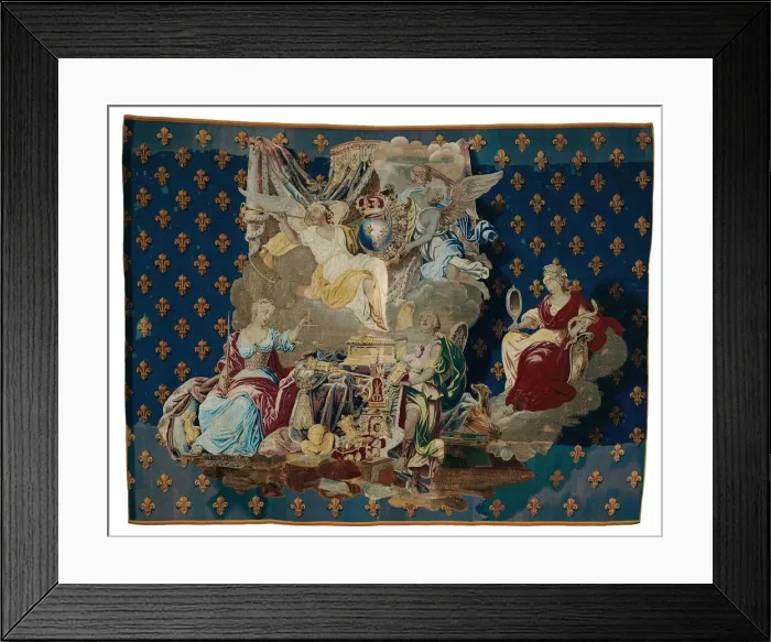 Framed Print : Chancellerie, France, 1718 / 20. Creator: Unknown Framed Print : Chancellerie, France, 1718 / 20. Creator: Unknown