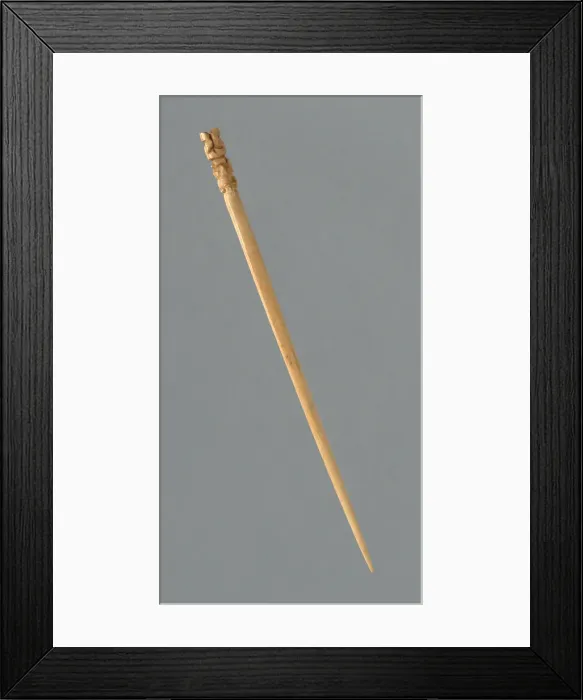 Framed Print : Bone Pick, Peru, 1000 / 1476. Creator: Unknown Framed Print : Bone Pick, Peru, 1000 / 1476. Creator: Unknown