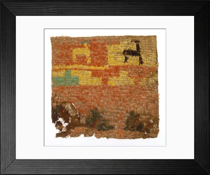 Framed Print : Tunic Fragment, Peru, A. D. 1250 / 1532. Creator: Unknown Framed Print : Tunic Fragment, Peru, A. D. 1250 / 1532. Creator: Unknown