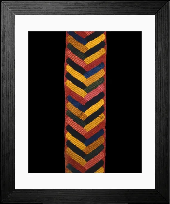 Framed Print : Headband, Peru, 100 B. C. / A. D. 200. Creator: Unknown Framed Print : Headband, Peru, 100 B. C. / A. D. 200. Creator: Unknown