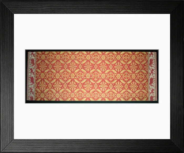 Framed Print : Panel, India, 18th century. Creator: Unknown Framed Print : Panel, India, 18th century. Creator: Unknown