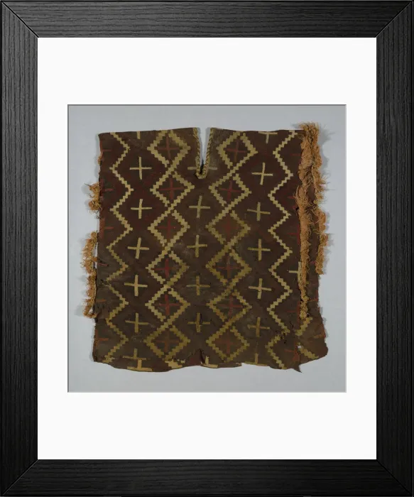 Framed Print : Tunic, Peru, 200 / 1 B. C Creator: Unknown Framed Print : Tunic, Peru, 200 / 1 B. C Creator: Unknown