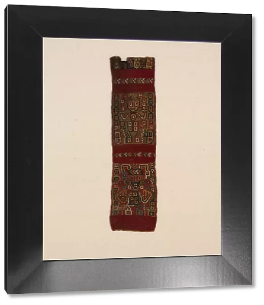 Fragment (Band), Peru, A. D. 800  /  1100. Creator: Unknown