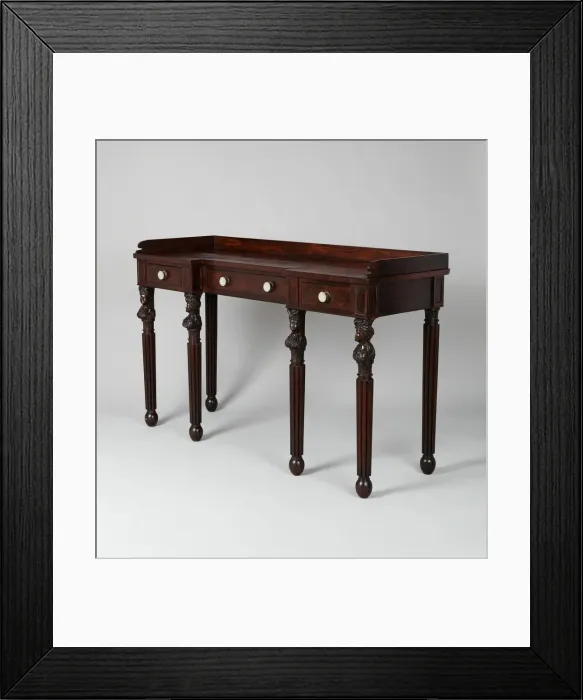 Framed Print : Sideboard, c. 1820. Creator: Edward Priestley Framed Print : Sideboard, c. 1820. Creator: Edward Priestley