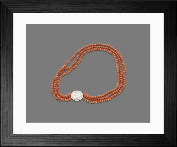 Framed Print : Clasp, 1736 / 44. Creator: Randall Yetton Framed Print : Clasp, 1736 / 44. Creator: Randall Yetton