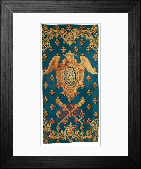 Framed Print : Chancellerie, France, 1718 / 21. Creators: Unknown, Gobelins Manufactory Framed Print : Chancellerie, France, 1718 / 21. Creators: Unknown, Gobelins Manufactory