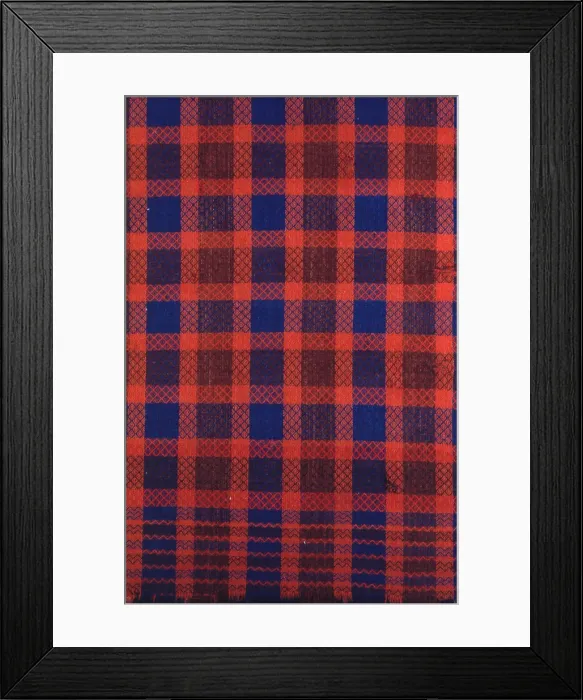 Framed Print : Coverlet, Pennsylvania, 1825 / 30. Creator: Unknown Framed Print : Coverlet, Pennsylvania, 1825 / 30. Creator: Unknown