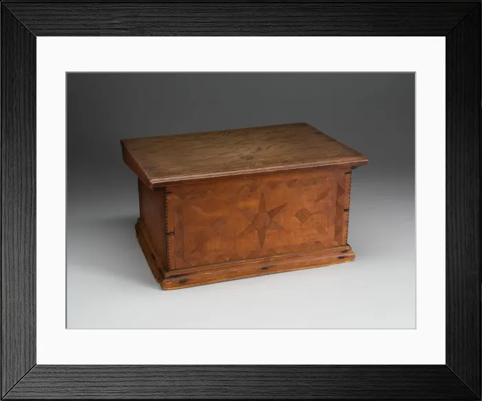 Framed Print : Box, 1670 / 1700. Creator: Unknown Framed Print : Box, 1670 / 1700. Creator: Unknown
