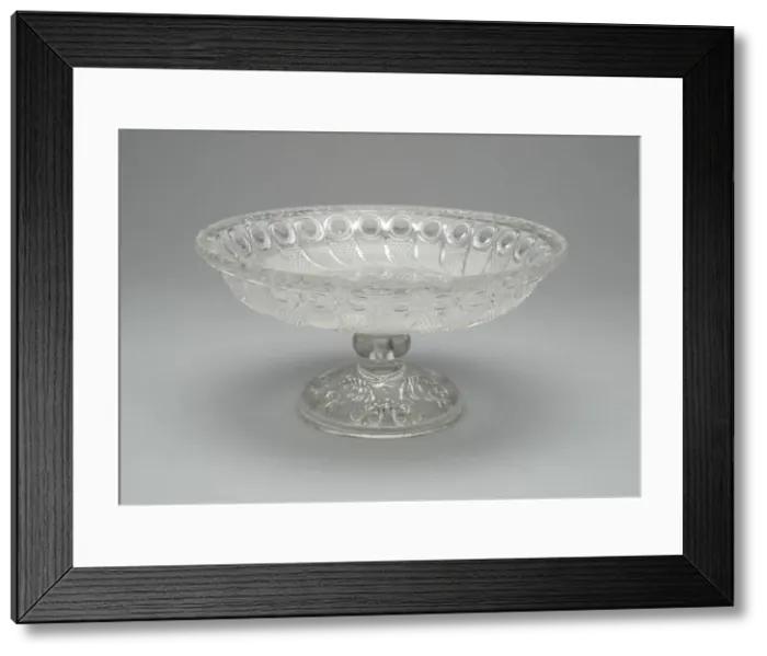 Framed Print : Compote, 1835 / 50. Creator: Boston and Sandwich Glass Company Framed Print : Compote, 1835 / 50. Creator: Boston and Sandwich Glass Company