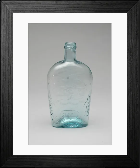 Framed Print : Flask, 1852  /  89. Creator: A. & D. H. Chambers