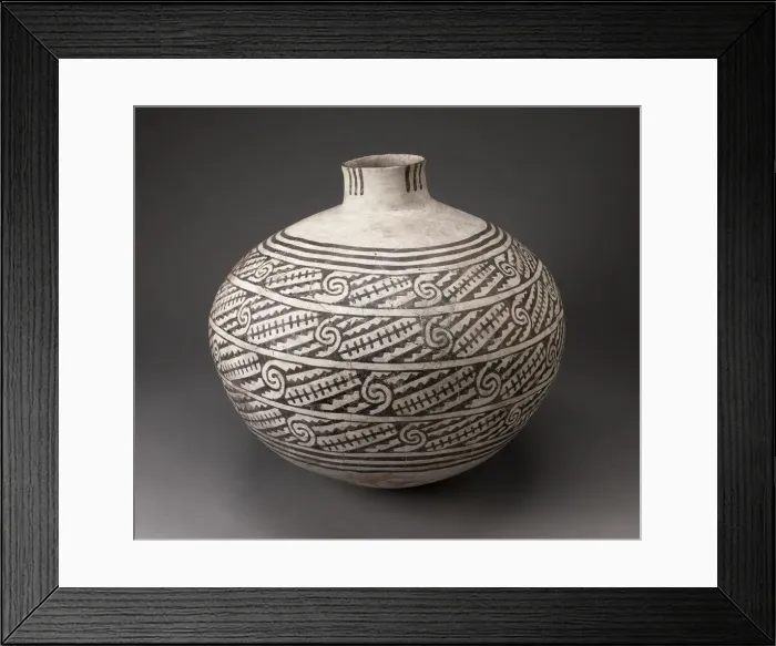 Framed Print : Storage Jar (Olla), A. D. 1150 / 1300. Creator: Unknown Framed Print : Storage Jar (Olla), A. D. 1150 / 1300. Creator: Unknown