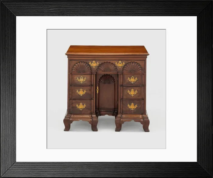 Framed Print : Bureau Table, c. 1770. Creator: John Townsend Framed Print : Bureau Table, c. 1770. Creator: John Townsend