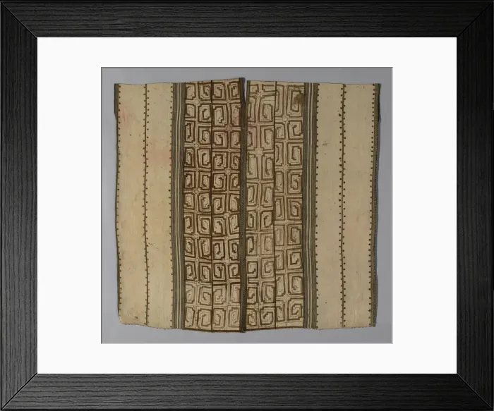 Framed Print : Tunic, Peru, c. 1900. Creator: Unknown Framed Print : Tunic, Peru, c. 1900. Creator: Unknown