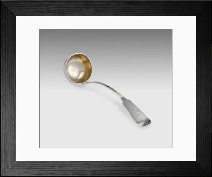 Framed Print : Ladle, 1843 / 64. Creator: Augustus F. Otto Framed Print : Ladle, 1843 / 64. Creator: Augustus F. Otto