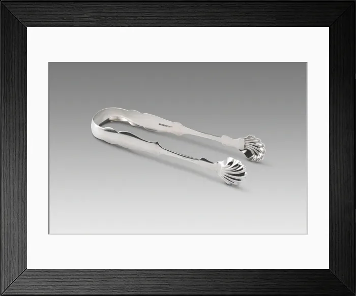 Framed Print : Sugar Tongs, 1835 / 40. Creator: Abraham Voorhees Framed Print : Sugar Tongs, 1835 / 40. Creator: Abraham Voorhees