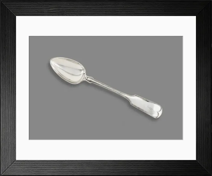 Framed Print : Serving Spoon, c. 1832 / 46. Creator: Bailey & Kitchen Framed Print : Serving Spoon, c. 1832 / 46. Creator: Bailey & Kitchen