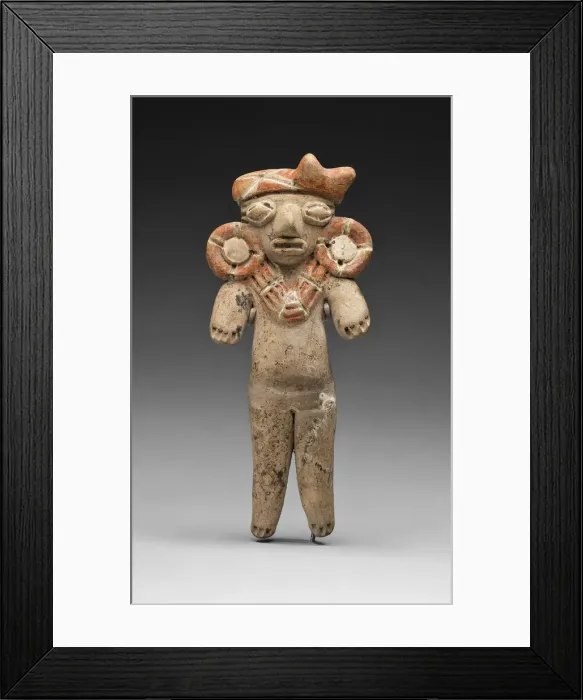 Framed Print : Female Figurine, 500 / 300 B. C. Creator: Unknown Framed Print : Female Figurine, 500 / 300 B. C. Creator: Unknown